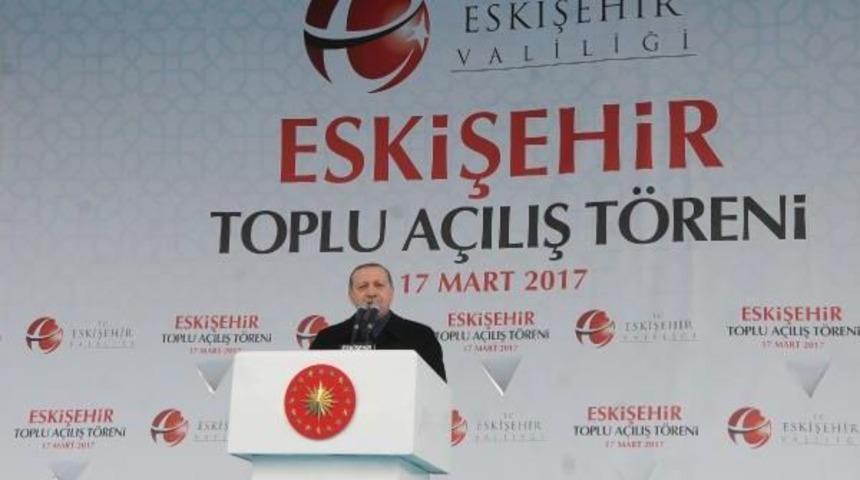Cumhurbaşkanı Erdoğan'dan Eskişehir B&uuml;y&uuml;kşehir Belediyesi'ne Tebrik