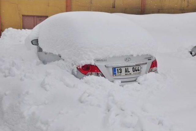 Bitlis’Te 90 Köy Yolu Kardan Kapandı