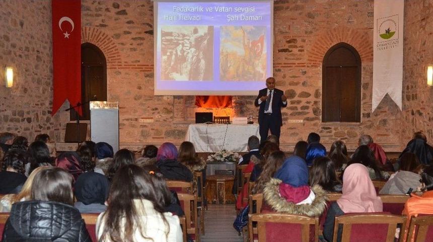 Osmangazi&rsquo;de &ldquo;&ccedil;anakkale&rdquo; Konferansı