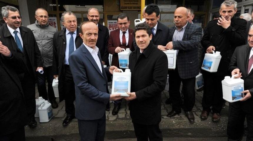 B&uuml;y&uuml;kşehirden Organik Fındık &Uuml;reticilerine 70 Bin Tl&rsquo;lik Destek