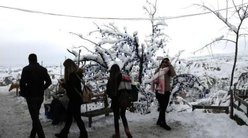 Kapadokya Kar Altında