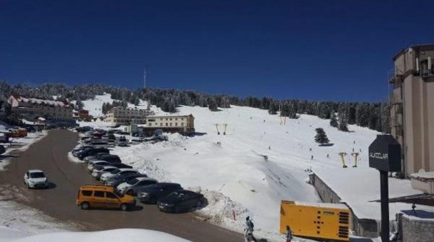Uludağ'da Kar Kalınlığı 125 Santime Ulaştı