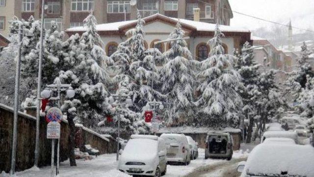 Yozgat&rsquo;Ta Kar Yağışı Etkili Oldu 2