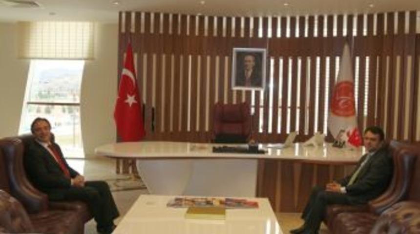 Nevşehir Valisi Aktaş, Rekt&ouml;r Bağlı&rsquo;yı Ziyaret Etti