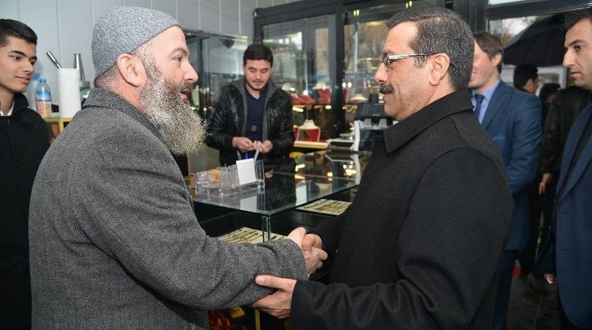 Başkan Atilla Silvan&rsquo;da Ziyaretlerde Bulundu