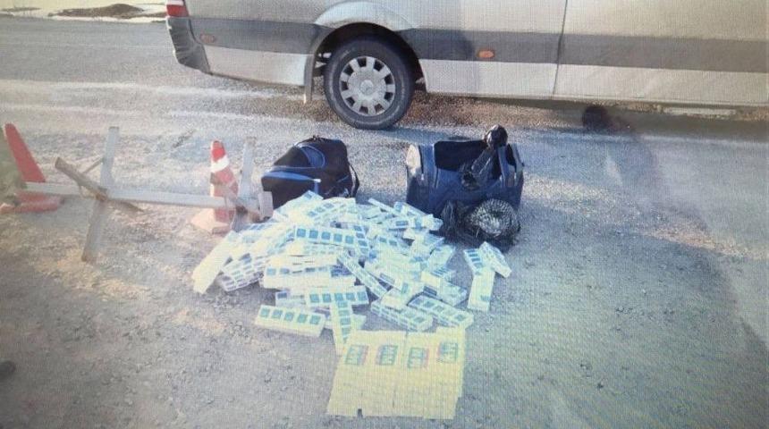 Yolcu Valizlerinden Ka&ccedil;ak Sigara &Ccedil;ıktı