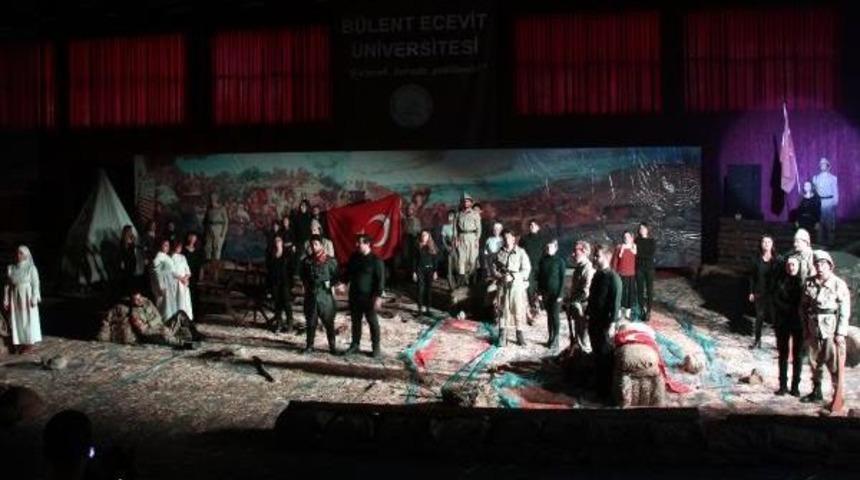 Zonguldak'ta &Ccedil;anakkale Zaferi Kutlandı