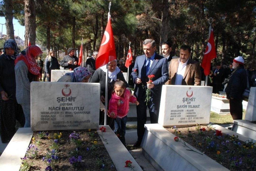 Burdur&rsquo;da &Ccedil;anakkale Şehitleri Anıldı