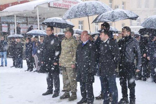 Yüksekova'da 18 Mart Çanakkale Şehitleri Anma Töreni