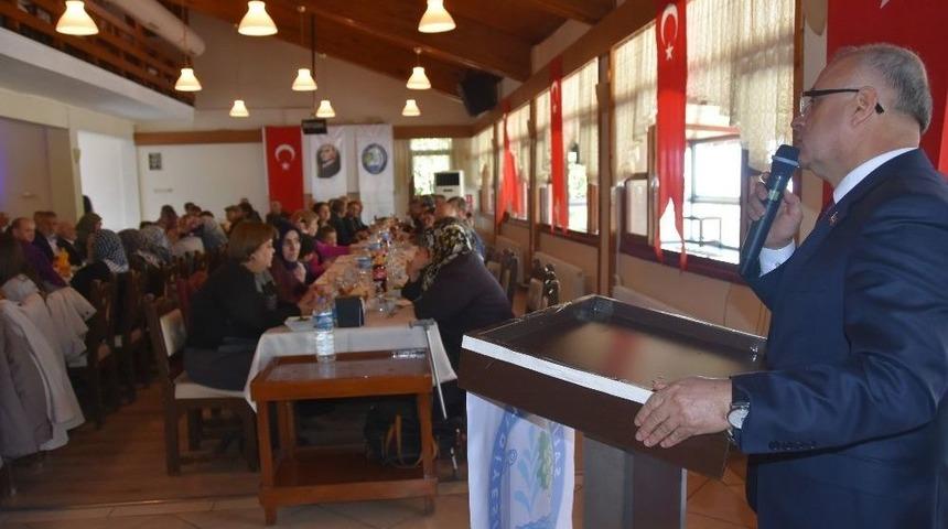 Başkan Kayda Şehit Aileleri Ve Gazileri Ağırladı