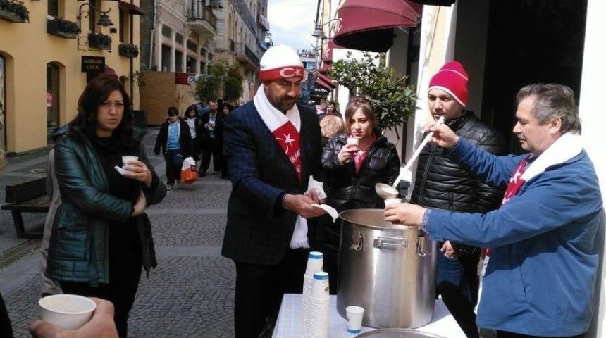 İlkadım&rsquo;dan Asker &Ccedil;orbası