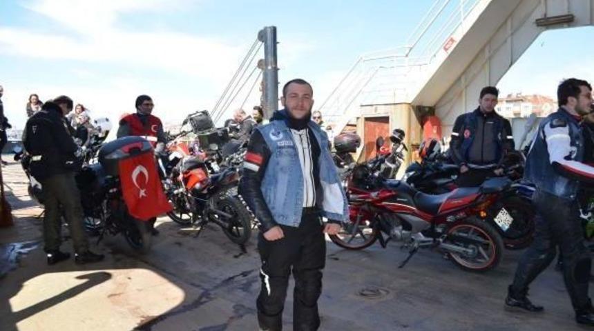 1000 Motosikletli Gelibolu'dan Ge&ccedil;ti