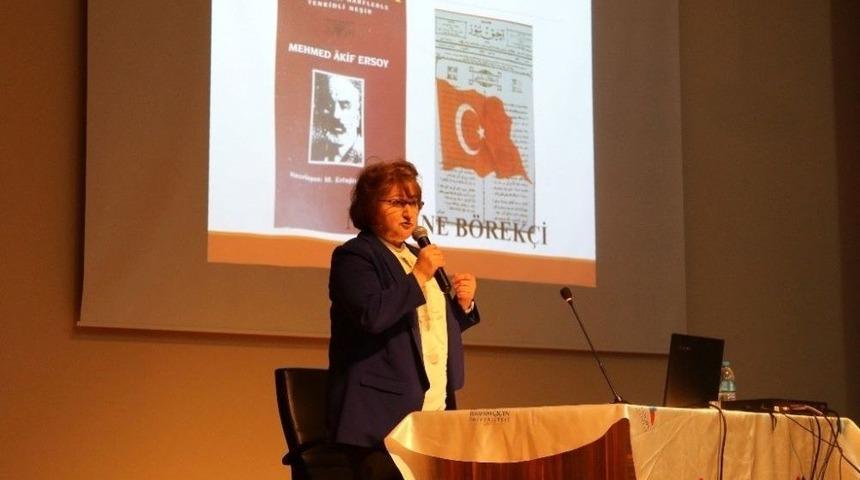 Ağrı’da “safahat’ın Işığında İstiklal Marşı” Konulu Konferans