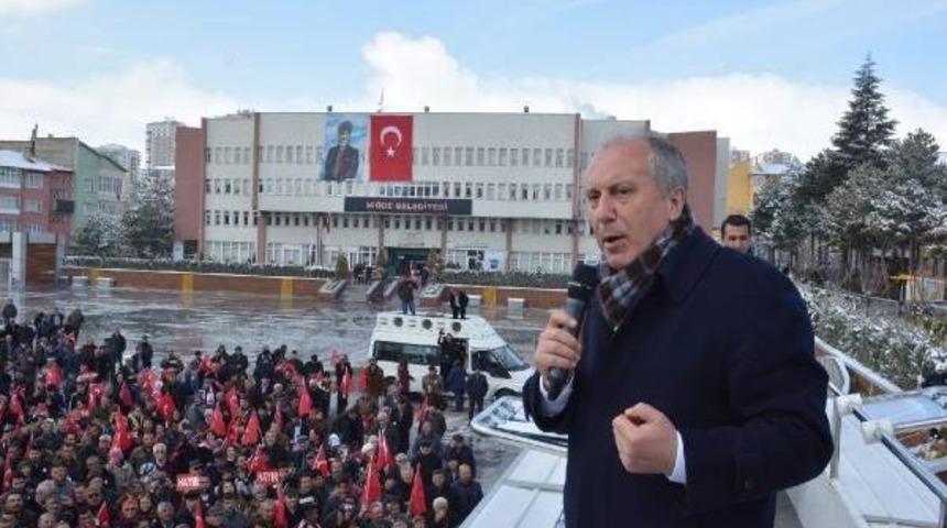 Muharrem İnce: Abdullah Gül'ü Partiye Sokmuyorlar