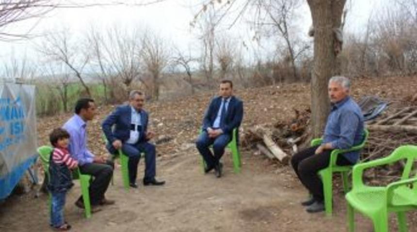 M&uuml;d&uuml;r T&uuml;n&ccedil;men&rsquo;den Şehit Ailesine Ziyaret