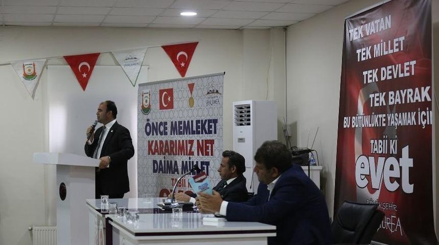 Çiftçi Akçakalelilerle Bir Araya Geldi