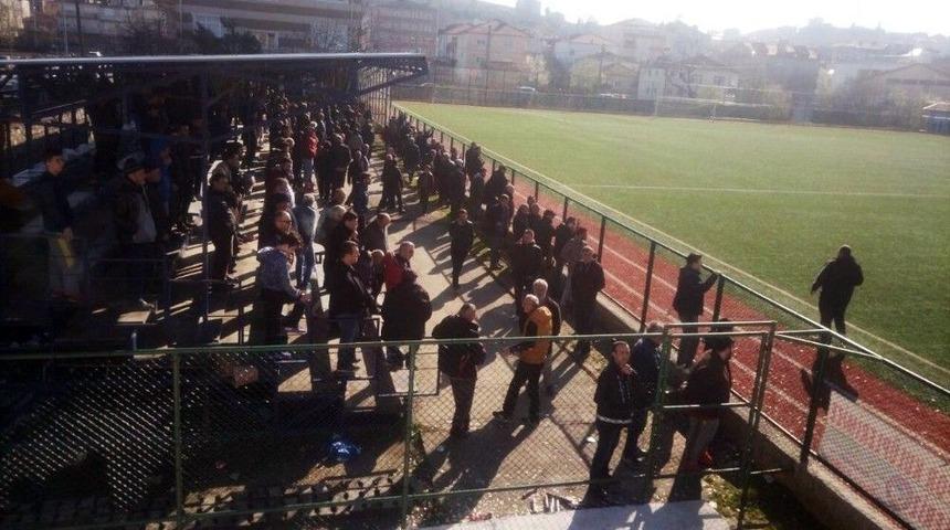 Play-off Karşılaşması &Ouml;ncesi Ortalık Karıştı