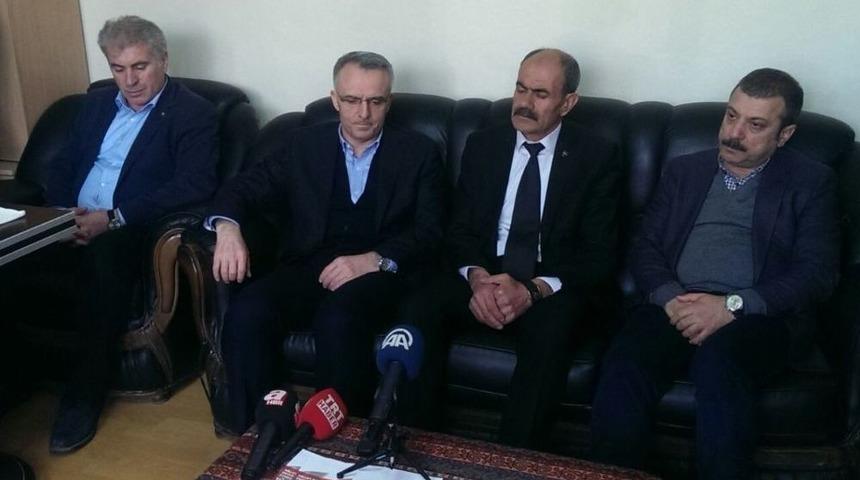 Bakan Ağbal, Mhp Bayburt İl Başkanlığını Ziyaret Etti