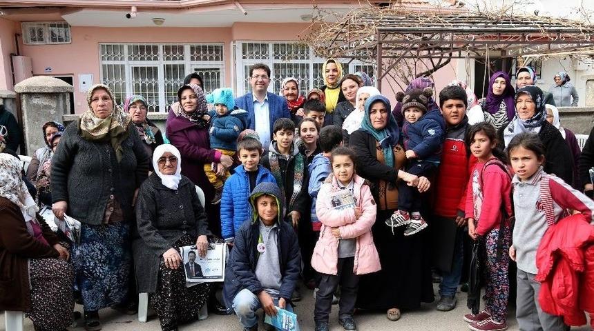 Başkan Yazgı, Referandum &Ccedil;alışmalarını S&uuml;rd&uuml;r&uuml;yor