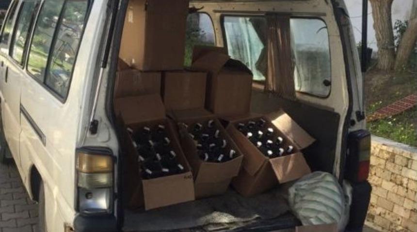 Marmaris&rsquo;te Sahte İ&ccedil;ki Ele Ge&ccedil;irildi