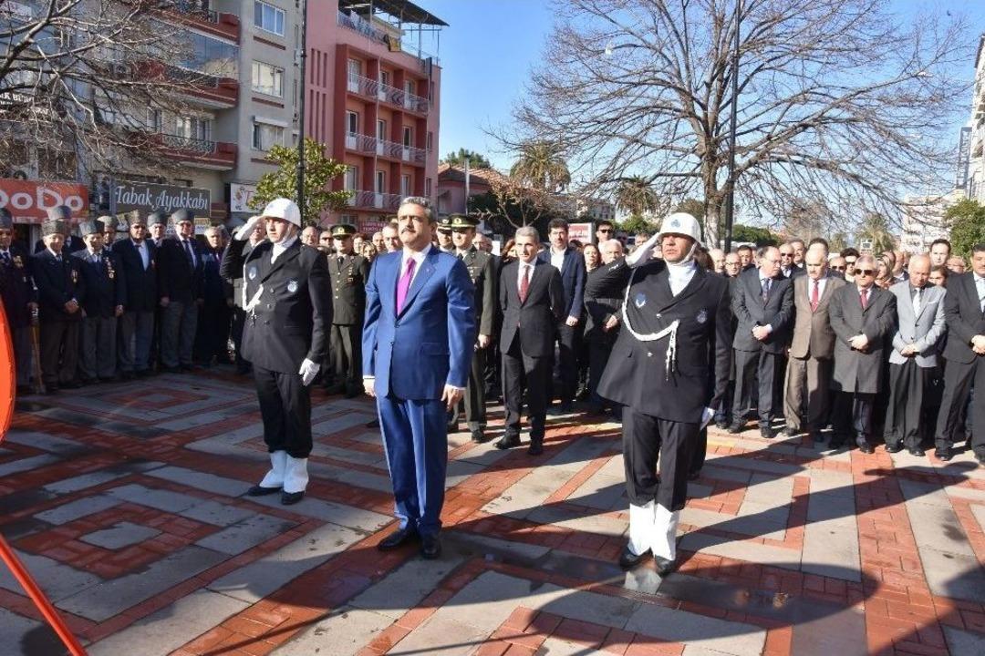 &Ccedil;anakkale Zaferi Nazilli&rsquo;de T&ouml;renle Kutlandı