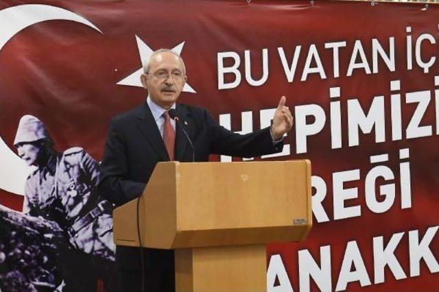 Chp Lideri Kılıçdaroğlu Gazi Ve Şehit Yakınlarıyla Bir Araya Geldi