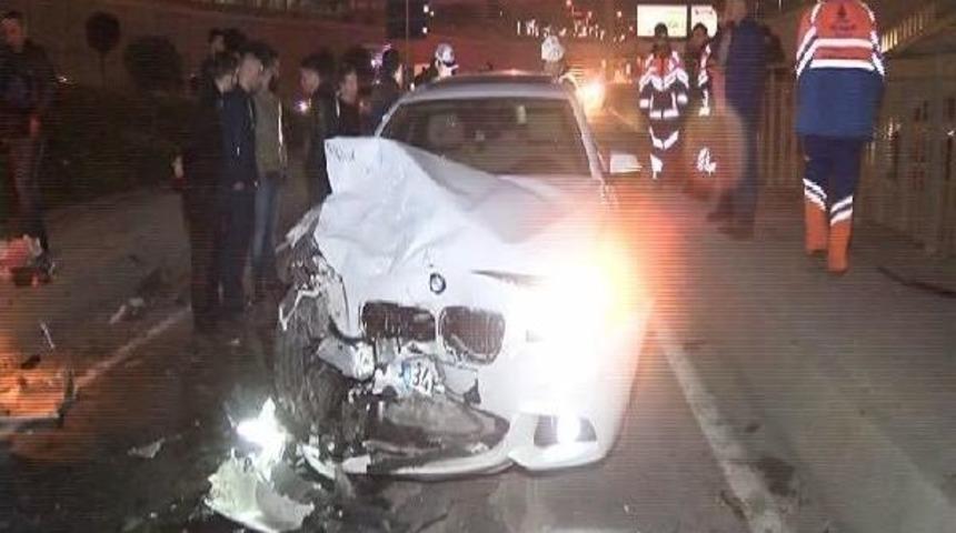 Zeytinburnu'nda Trafik Kazası: 1 Yaralı