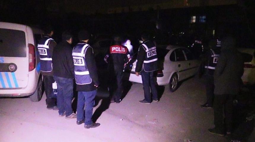 Konya&rsquo;da 300 Polisle Asayiş Uygulaması