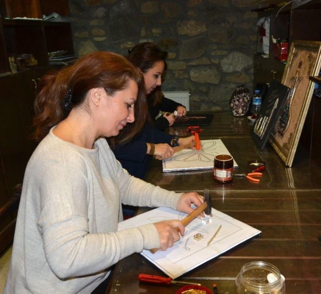 Osmangazi&rsquo;de Filografi Kursuna Yoğun İlgi