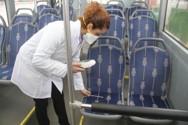 B&uuml;y&uuml;kşehir&rsquo;in Otob&uuml;slerinde Sağlıklı Yolculuk 1