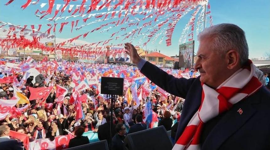 Başbakan Yıldırım: &ldquo;bir T&uuml;rkiye&rsquo;yi &Uuml;&ccedil; T&uuml;rkiye Yaptık&rdquo;