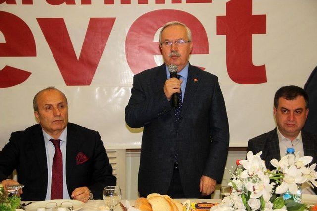 Köylü, Taşköprü’de Muhtarlarla Bir Araya Geldi