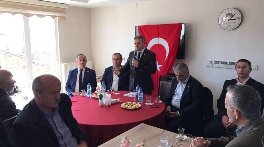 &Ccedil;elik, Daday&rsquo;da Referandum &Ccedil;alışmasına Katıldı