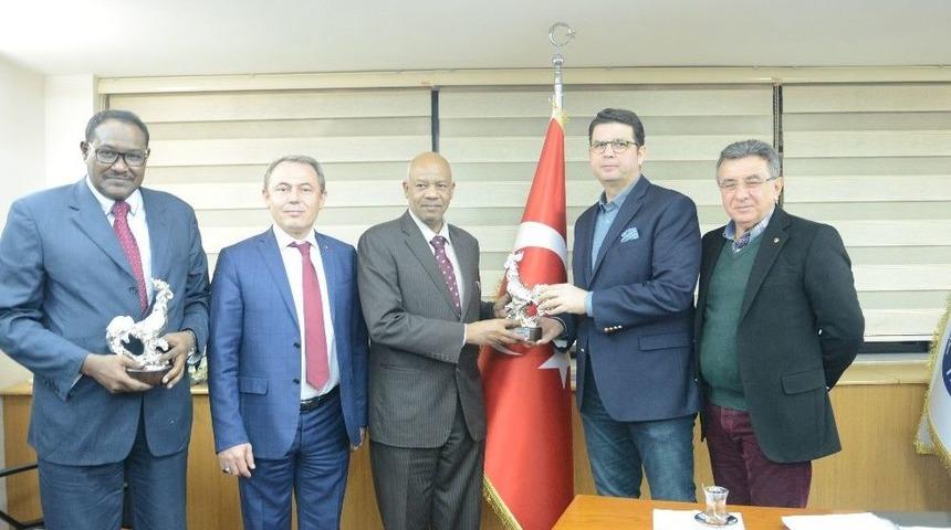 Denizlili Sanayici Ve İşadamları Sudan&rsquo;la İşbirliğini Artırıyor