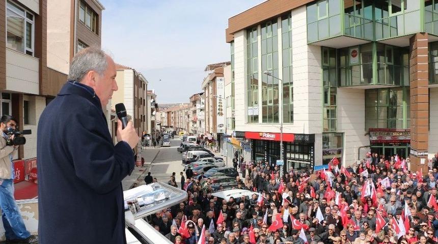 Chp&rsquo;li İnce: "onlar Cumhuriyete Bizim G&ouml;z&uuml;m&uuml;zden Bakamazlar"