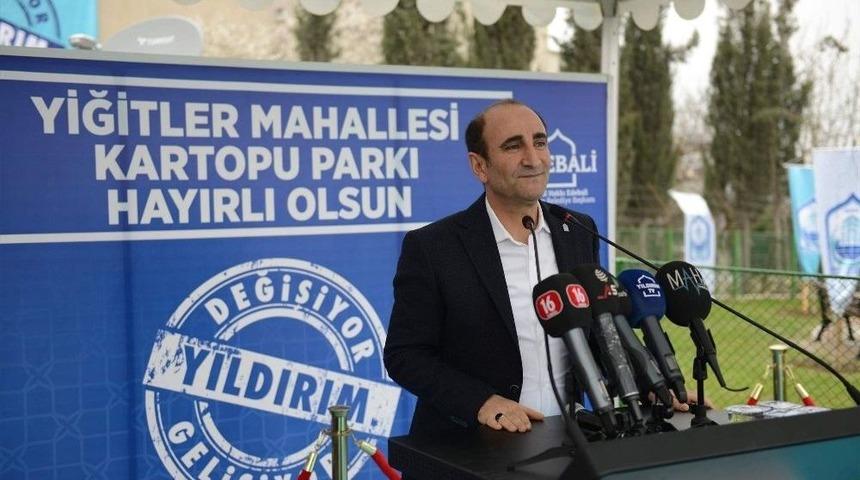 Yıldırım Belediyesi&rsquo;ndeen Yiğitler Mahallesi&rsquo;ne Yeni Park