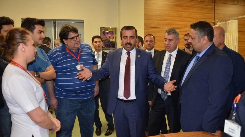 Sağlık-sen Genel Başkanı Memiş &Uuml;nye&rsquo;de