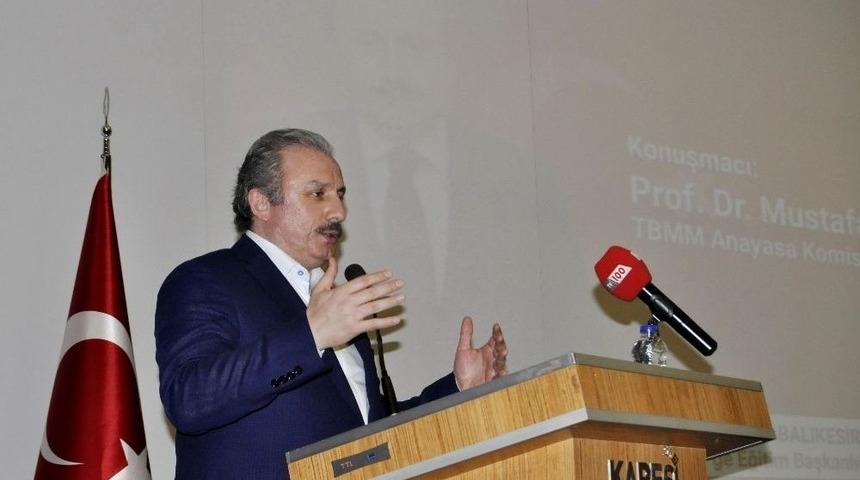 Tbmm Anayasa Komisyon Başkanı Mustafa Şentop: