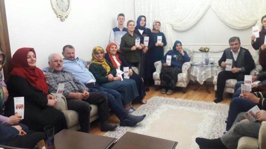 Ak&ccedil;akoca Belediye Başkanı Yemenici Ev Ev Geziyor