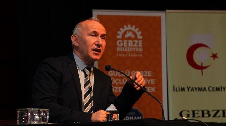 Prof. Dr. Ahmet Şimşirgil, Gebze&rsquo;de İstiklal&rsquo;i Anlattı