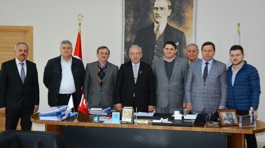 &Ccedil;orlu Ziraat Odası&rsquo;ndan Başkan Albayrak&rsquo;a Ziyaret