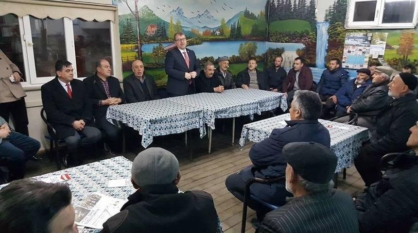 Başkan Yal&ccedil;ın, Referandum &Ccedil;alışmalarına Devam Ediyor