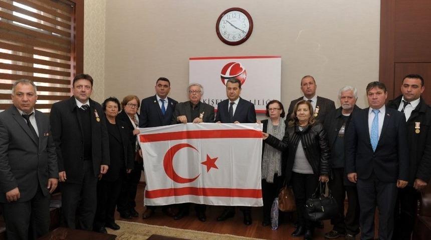 Şehit Ve Gazi Derneklerinden Vali Azmi &Ccedil;elik&rsquo;e Ziyaret