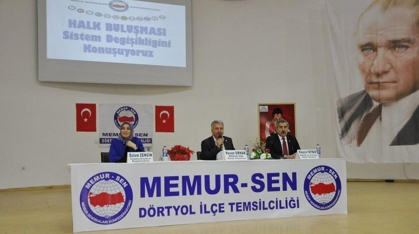 "sistemi Tartışıyoruz" Konferansı