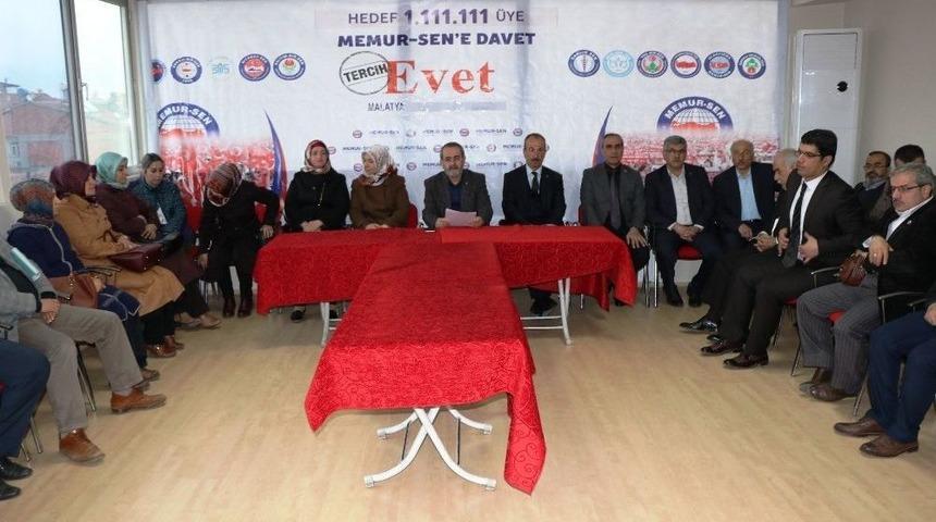 Memur-sen İl Temsilcisi Yıldırım