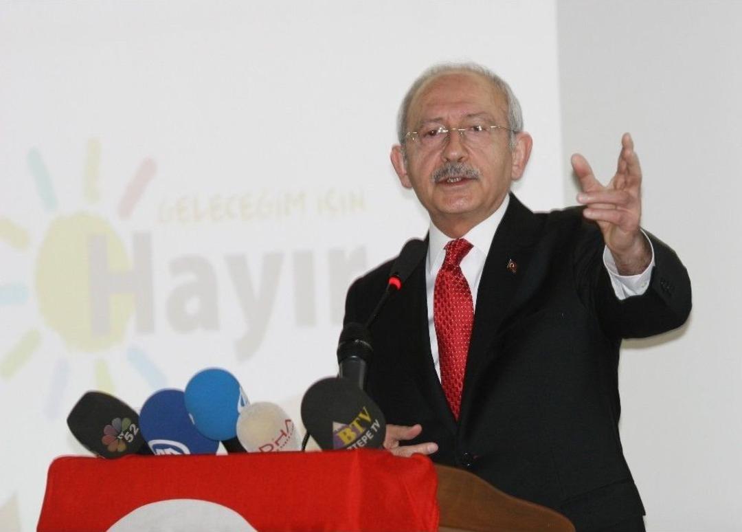 Kılı&ccedil;daroğlu: &ldquo;evet &Ccedil;ıkarsa 3 Milyon Suriyeliye Vatandaşlık Verecekler&rdquo;