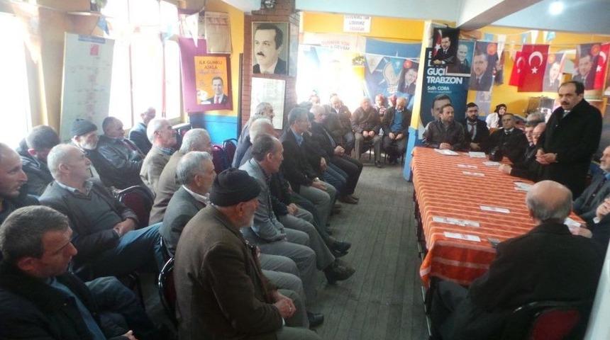 Milletvekili Balta, Referandum &Ccedil;alışmalarını Tonya&rsquo;da S&uuml;rd&uuml;rd&uuml;