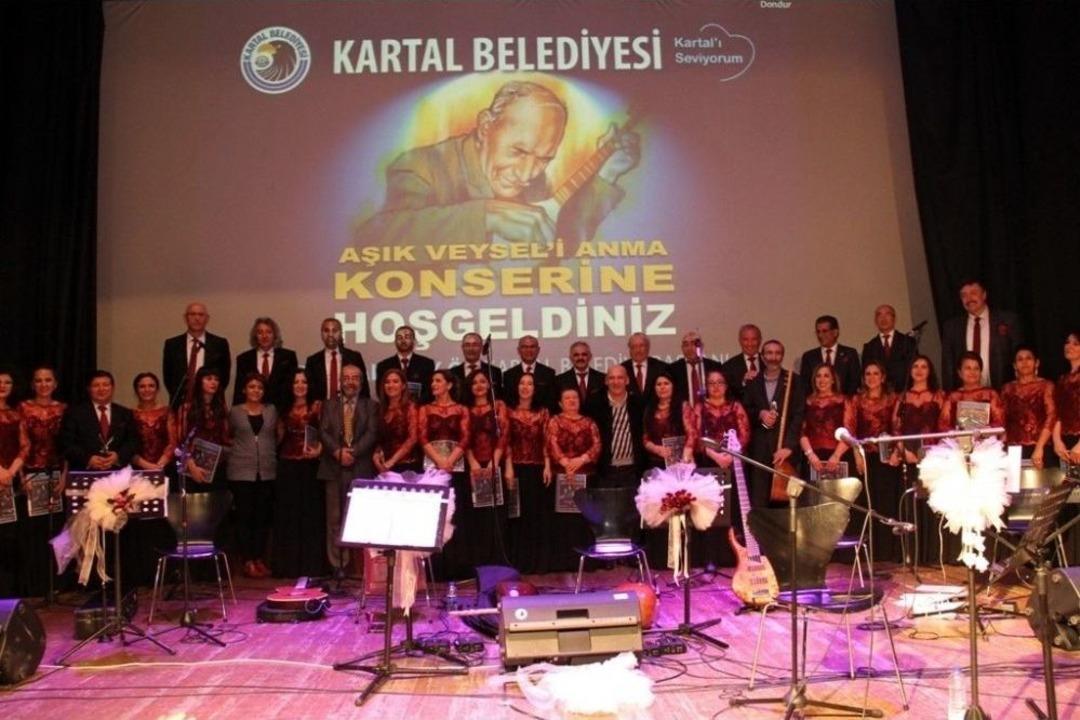 Kartal Belediyesinden Halk Ozanı Aşık Veysel&rsquo;i Anma Gecesi