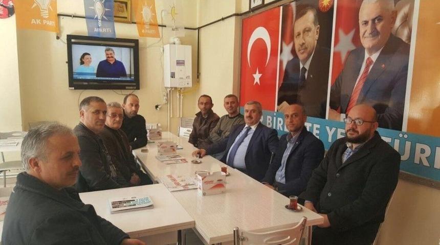 Başkan Baran Mahalle Teşkilatlarını Ziyaret Etti