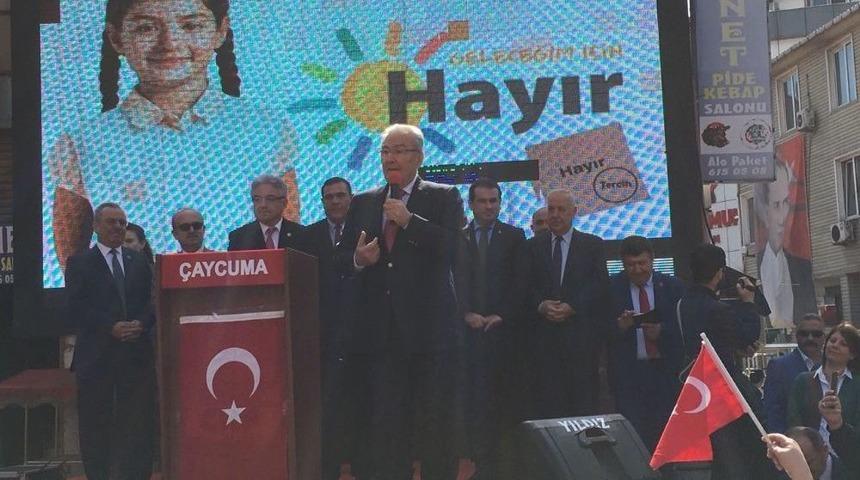 Chp Eski Genel Başkanı Deniz Baykal Zonguldak&rsquo;ta
